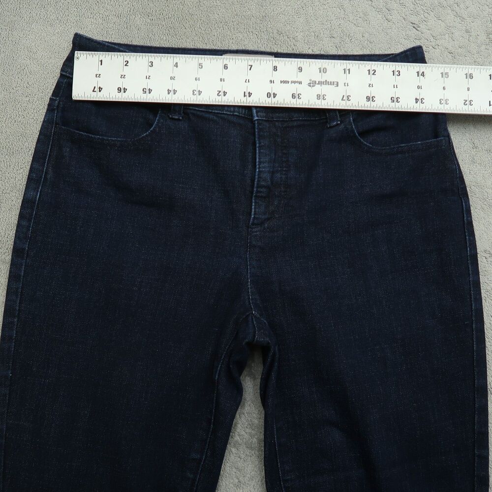 Chico's Jeans Women's Size 0 US-4 Blue Mid-Rise Slimming Crop Denim 23" Inseam - Picture 15 of 16